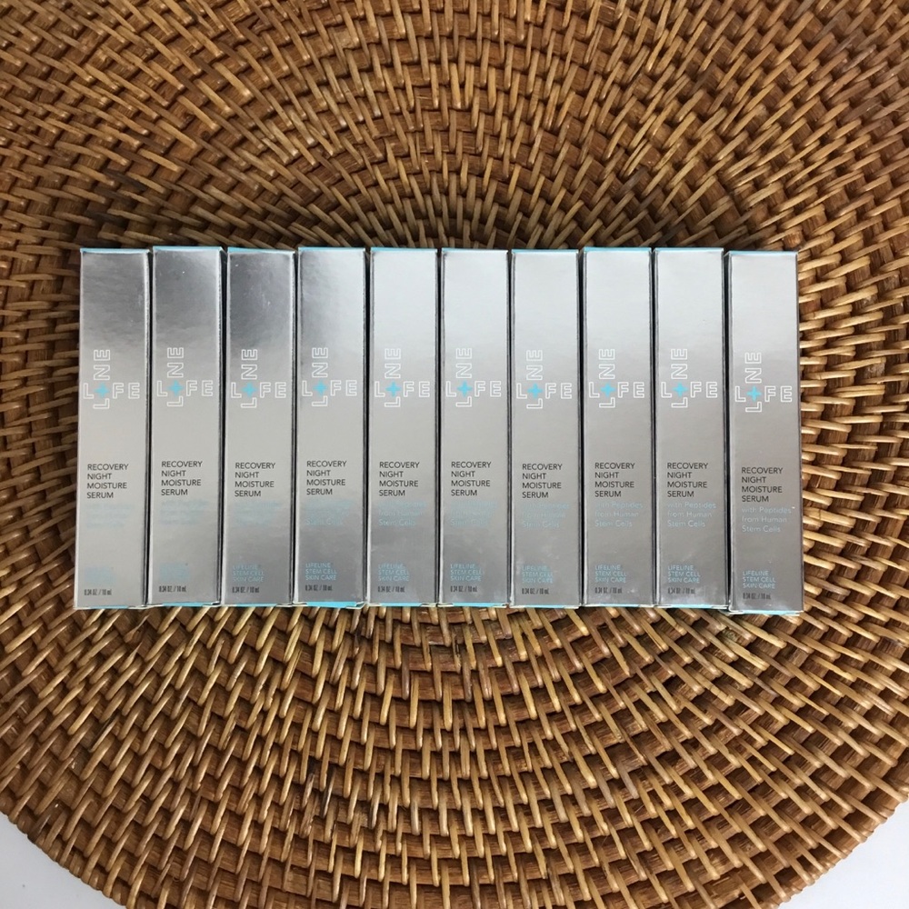 Life Line Recovery Night Moisturizer Serum Lot Of 10 New Retail $500
